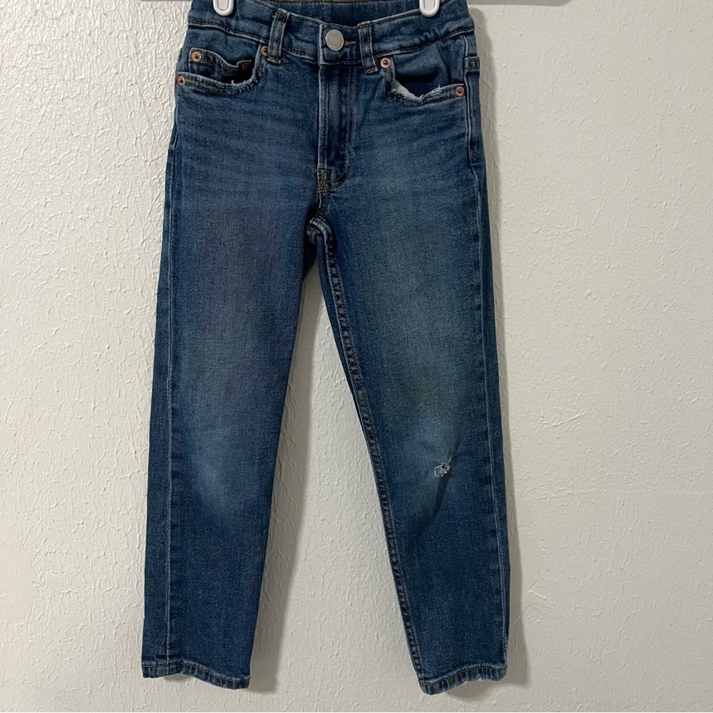 Zara Boys Size 7 Skinny Dark Wash Jeans Everyday Casual School Vacation
